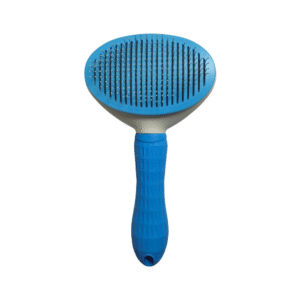 Cepillo para Mascotas con Botón de Autolimpieza Ovalado l 20 x 11"