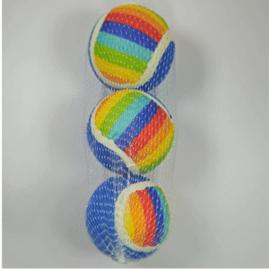 Tripack Pelotas de Tenis para Perros 6.5cm