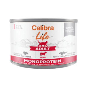Calibra Cat Life | Alimento Húmedo para Gatos Adultos - Vacuno 200g