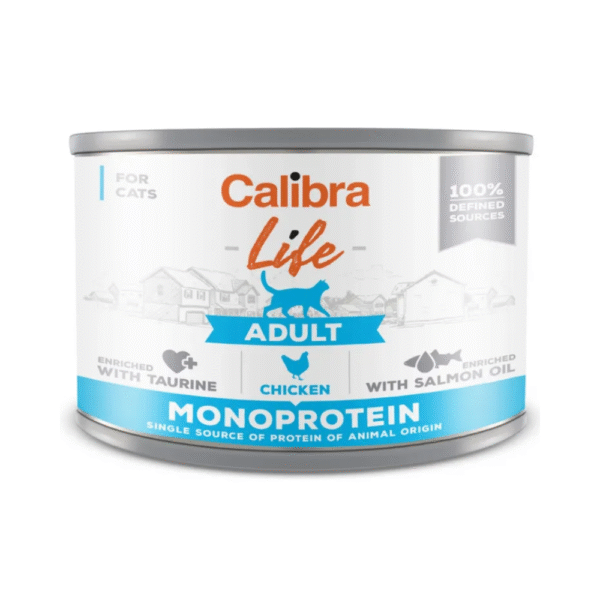 Calibra Cat Life | Alimento Húmedo para Gatos Adultos - Pollo 200g