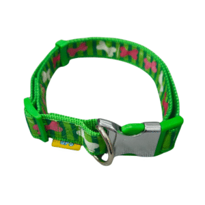 Collar para Perro Grande con Huellitas – Ajustable y Cómodo 26mm*48-70cm