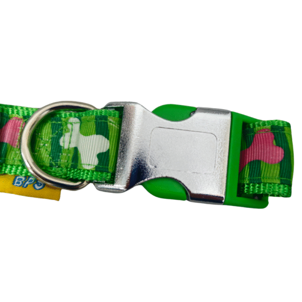 Collar para Perro Grande con Huellitas – Ajustable y Cómodo 26mm*48-70cm - Imagen 3