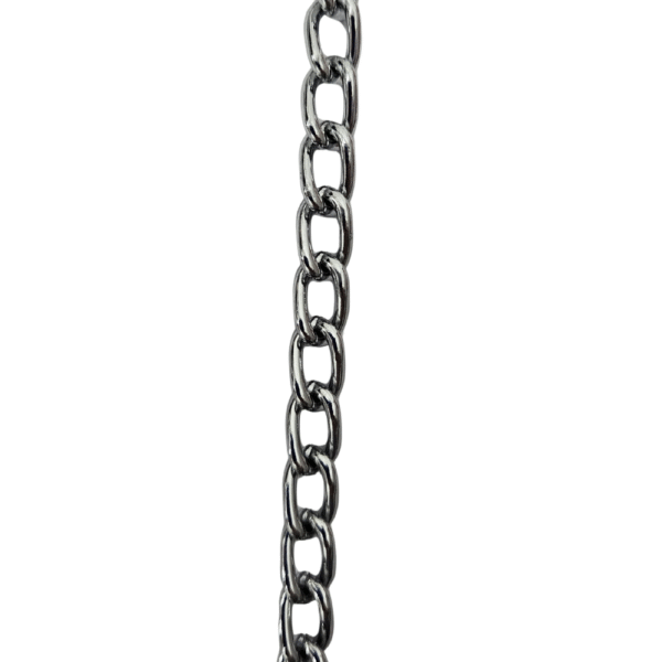 Correa de Cadena Fina para Perros con Mango Cómodo – 100cm (2.0mm) - Imagen 3