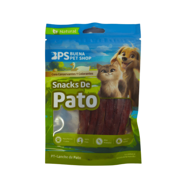 Snack Tiras de Pato 100% Natural para Perros y Gatos - 70g